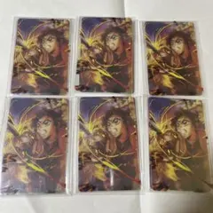 鬼滅の刃 WEBSHOPくじ 胡蝶しのぶ　レイヤードクリアカード　6枚セット