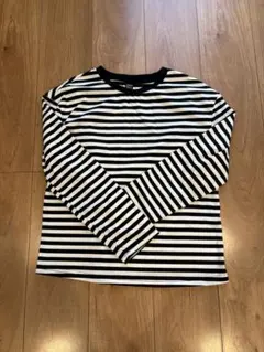 SHEIN 長袖 ボーダー トップス レディース