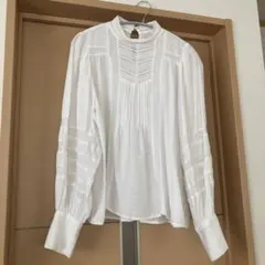 BAYFLOW ホワイトレース長袖シャツ