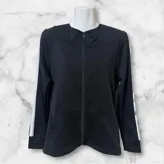 【CECIL McBEE】ジップパーカーフード付き/M/黒