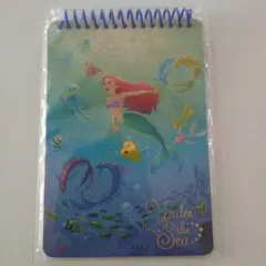 【未使用】アリエルメモ帳　ディズニープリンセス　手のひらサイズ