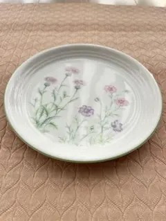 たち吉　Adam&Eve 花柄皿 柄違い　4枚セット