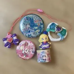 匿名配送　わんだふるぷりきゅあ　プリキュア　まとめ売り　グッズ6点セット