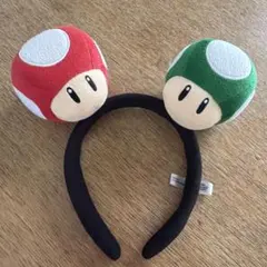 マリオ きのこデザイン カチューシャ