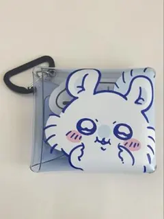 ちいかわ　モモンガ　クリアマルチケースカラビナ付き