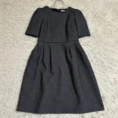 極美品✨ ローレンラルフローレン ポルカドット ジャージーワンピース
