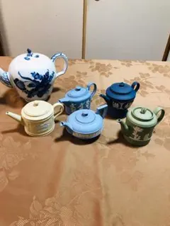 ウェッジウッド ミニチュアティーセット ジャスパー ピンク - メルカリ