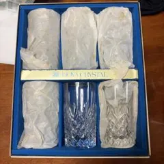 HOYA CRYSTAL カットクリスタルグラス 5個セット