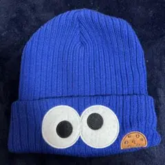 セサミストリート クッキーモンスター ニット帽