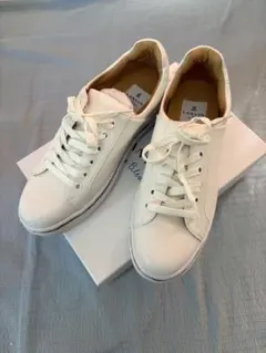 LANVIN en Bleu スニーカー ホワイト 25cmのサムネイル