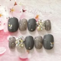 YUKARI様ご確認用☆オーダーネイルチップ - メルカリ