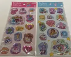 【正規品】ケアベア わたあめカプセルシール ポップデコパーティ 2種