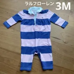 Ralph Lauren 3M 長袖 ロンパース 女の子