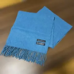 elegancese カシミヤ100% ストール 青
