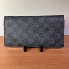 ♪【美良品】ヴィトン□ダミエ□2つ折れ長財布□ポルトフォイユサラ 