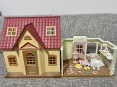 【まとめ売り】シルバニアファミリー　森の洋服屋さん　シルバニアハウス　シルバニア