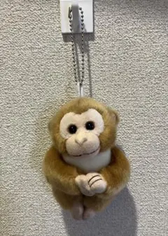 日光猿軍団 さる ぬいぐるみ マスコット 財布 小銭入れ Q太郎 レトロ