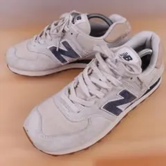New Balance 574 グレースニーカーUS10/28.0cm a912