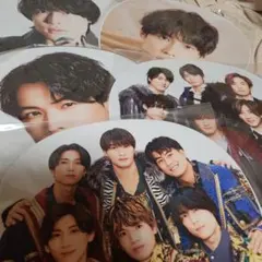 松村北斗　うちわ　5枚セット