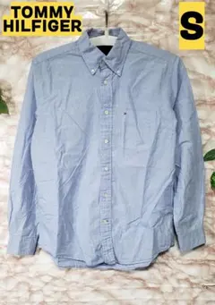 売り尽くし★TOMMY HILFGER★メンズ★S★長袖シャツ★ブルー