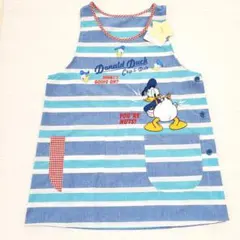 新品未使用タグ付き♡ドナルド&チップとデールエプロン♡保育士　大人用　介護　看護