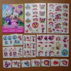 Disney ミニー & デイジー タトゥーシール 150