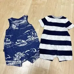 GAP ベビー用 ロンパース 2枚セット 60cmのサムネイル