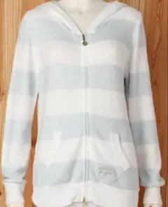 ジェラートピケ ルームウェア パーカー ボーダー