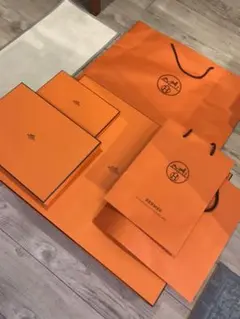 HERMESエルメス★空箱3点＋ショップ袋