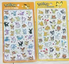 【正規品】 韓国 ポケモン 3Dクリスタルステッカー ボンボンドロップシール