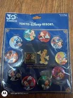東京ディズニーリゾート 30周年 缶バッジセット