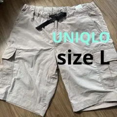 UNIQLO カーゴ　ハーフ　ボトムス　men's Lのサムネイル