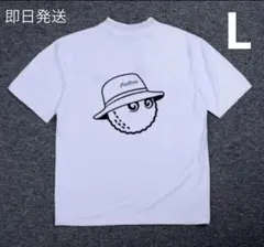 白　L 新品　マルボンゴルフ MALBON GOLF 　半袖　モックネックのサムネイル