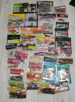 バス釣り用ワーム まとめ売り 15点セット - メルカリ