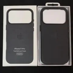 純正互換品 iPhone 17Pro テックウーブンケース ブラック ②