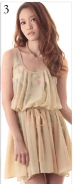 【EGOIST】モザイクフラワーワンピース