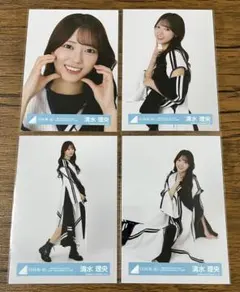 日向坂46 生写真 清水理央 OVER THE RAINBOW ライブ衣装