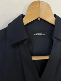 フォーマル　シャツワンピース green label relaxing ネイビー