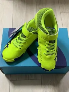 アシックス　レーザービーム　スニーカー　20.0㎝　イエロー／ブルー