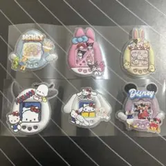 ラスト1点☆ロールシール　切り売り　6柄　たまごっち×キャラ