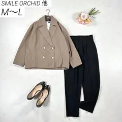 【洗える】　スマイルオーキッド 他　パンツスーツ　通勤　オフィス コーデ売り　Mのサムネイル