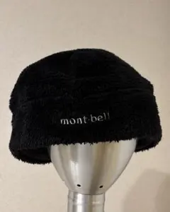値下げ❗️mont-bell フリース帽子 S/M ブラック
