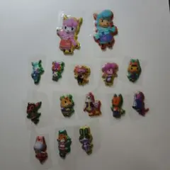 どうぶつの森　キャラクター 　シール　レア