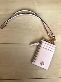 トリーバーチ カードケース　ストラップ付き