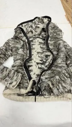 ケムリ　モヘア　フード付きジャケット　箱18