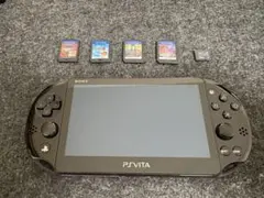 PS Vita 本体 （PCH-2000）+ソフト4本+メモリーカード16GB