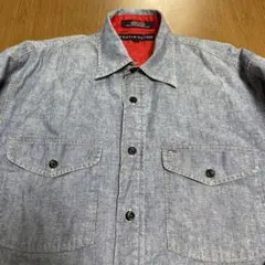トミーヒルフィガー　ヴィンテージ　ダンガリーシャツ