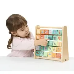 木製 知育玩具 そろばん付きのサムネイル
