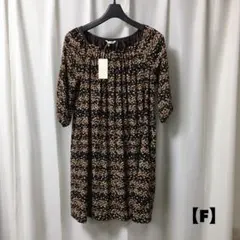 【新品】favori 蝶々　ワンピース　Fのサムネイル
