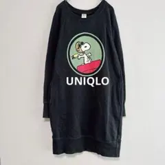 スウェットワンピース ひざ丈ワンピース